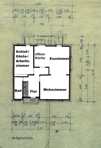 Modernize edilmiş müstakil ev | 196 m² yaşam alanı | 1.382 m² arsa | hemen taşınmaya hazır – Erdgeschoss