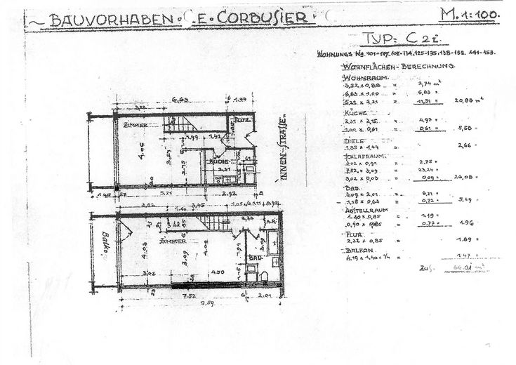 Provisionsfrei: Helle 2-Zimmer Maisonette im Corbusierhaus, Berlin-Westend – Foto 13