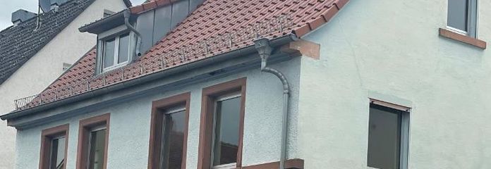 Zweifamilienhaus mit Gewerbe und viel Potenzial in Kleinwallstadt – Außenansicht