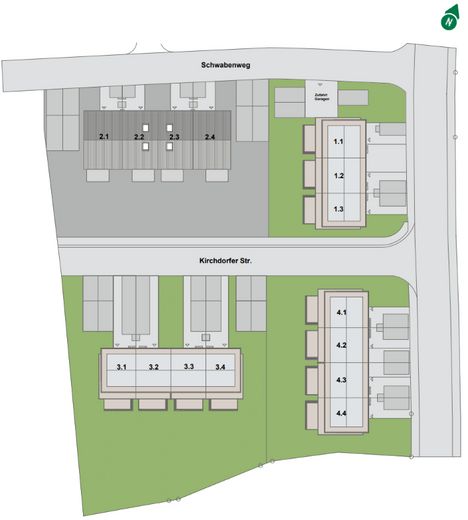 Neubau KFW 40-QNG Plus Reihenmittelhaus im Ortskern von Dettingen – Foto 9