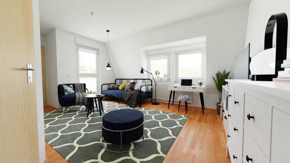 Primera ocupación tras la renovación: apartamento de 1 habitación con balcón en el centro – Foto 1