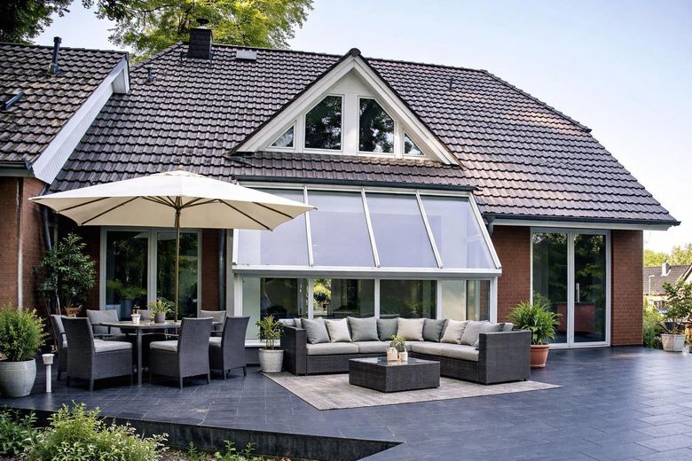 Freiraum im Grünen, zentral verbunden. Provisionsfrei - Geben Sie gern Ihr Preisangebot ab! – Terrasse