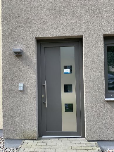 Ostsee / Ferienwohnung in Korswandt – Hauseingang
