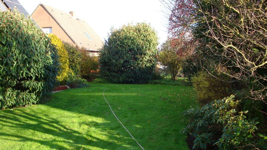 2 FAM-Haus, Heiligenhafen gute Lage, Niedrigenergie, grundsaniert, gehobene Ausstattung – Garten Hinterseite