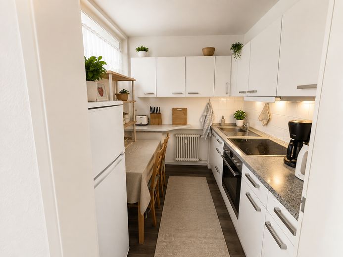 Zentrale 2-Zimmer-Wohnung mit Aufzug in Castrop-Rauxel – Küche