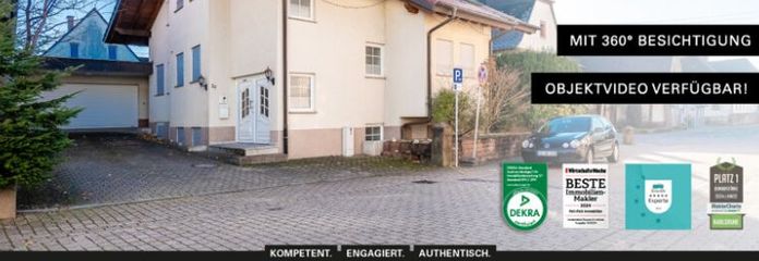 GLÜCKSDOMIZIL - Hochwertig ausgestattetes Einfamilienhaus mit Garten & Garage in Marxzell-Pfaffenrot