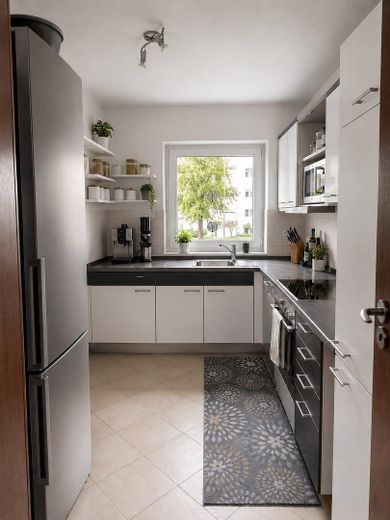 Attraktive 4,5-Zimmer-Hochparterre-Wohnung – provisionsfrei – Küche