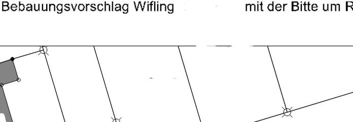 Lageplan m. Bebauungsvorschlag