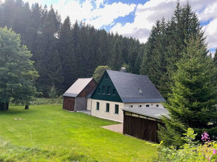 Blick zur Immobilie
