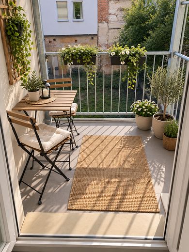 Appartement de 2 pièces fraîchement rénové avec balcon à louer – Balkon