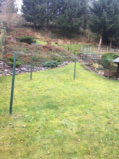 Eigener Wascheplatz im Garten