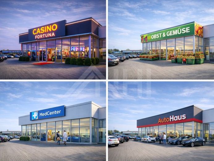 Gewerbeobjekt mit Mixed-Use-Szenario als Werthebel ... Hohe Besucherfrequenz durch zentrale Lage am PEP Torgau – फोटो 1