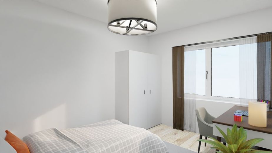 Penthouse Wohnung mit wunderschönem Blick über Albstadt – Zimmer