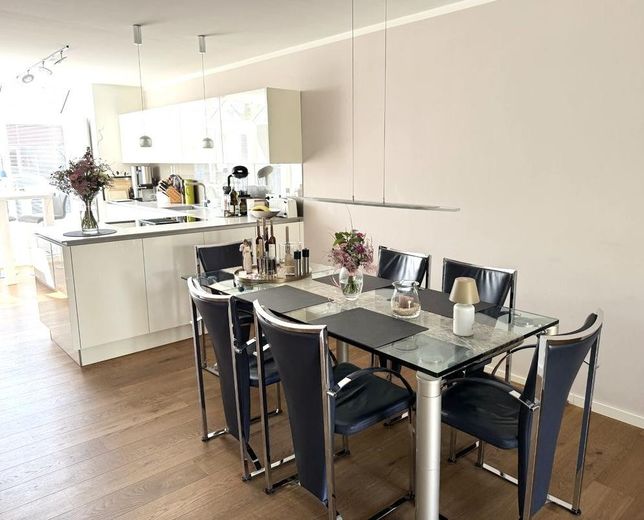 offen gestalteter Wohnraum