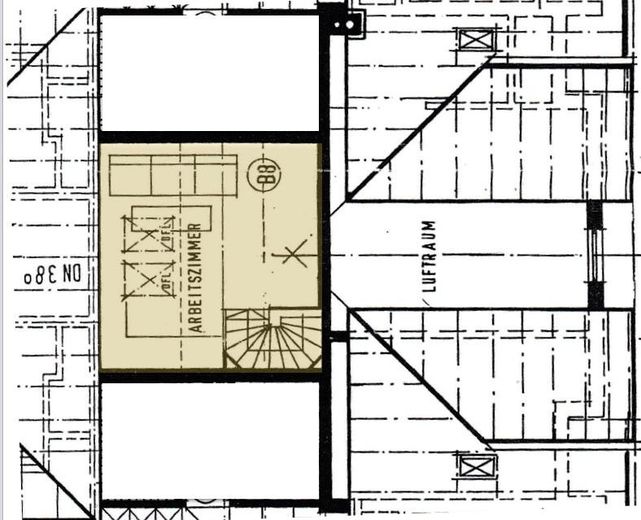 Helle gepflegte Maisonette-Wohnung – Obere Ebene