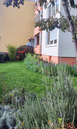 3 Zimmer Wohnung mit Gartenbenutzung – Hauseingang