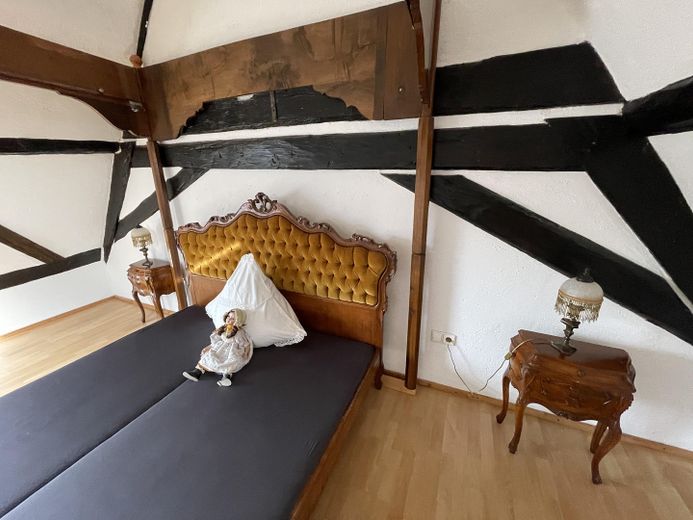 Schlafraum im Dachspitz