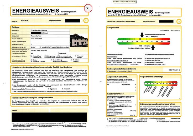 Energieausweis