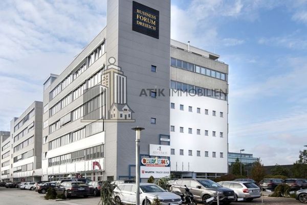 ATIK: Attraktive Büroflächen mit Dachterrassen und Loft-Ambiente in Dreieich