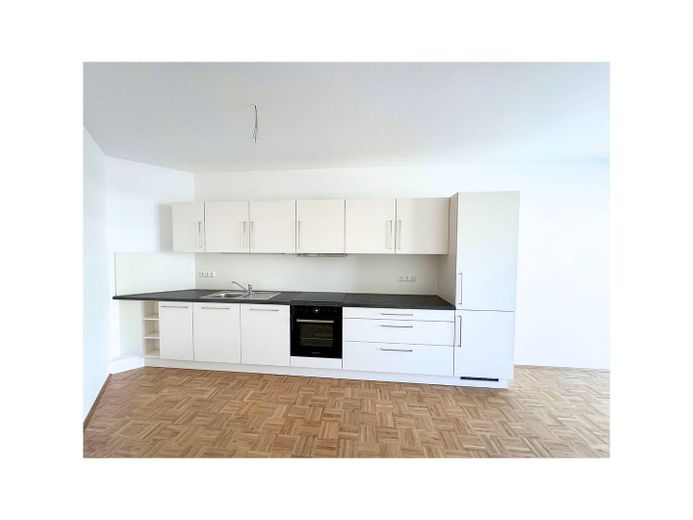 *Stilvolles Wohnen*: Lichtdurchflutete 2-Zi.-Wohnung mit Balkon im Projekt "Teltrio" – Ansicht III: Küche