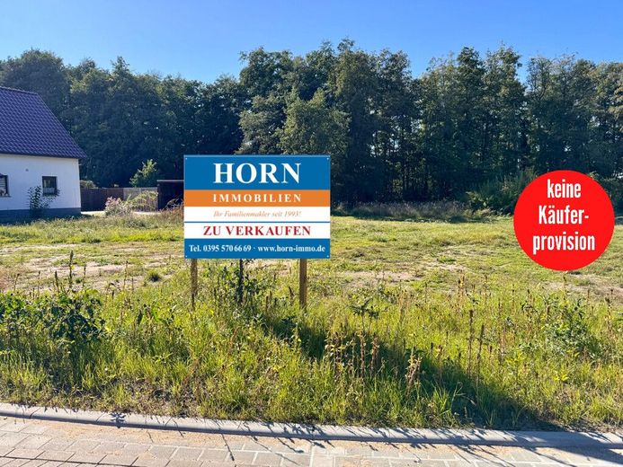 HORN IMMOBILIEN ++ Baugrundstücke in Eggesin – Grundstück in Eggesin
