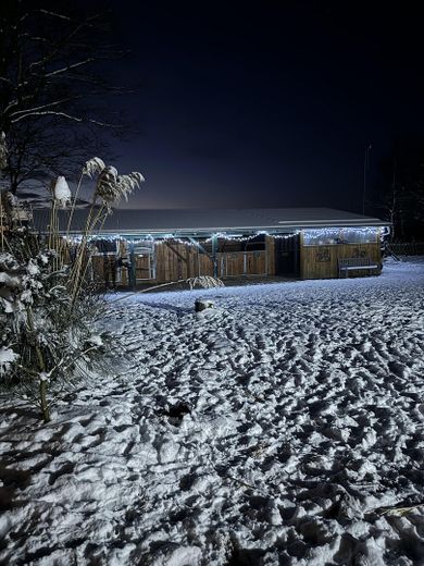 Stall im Winter