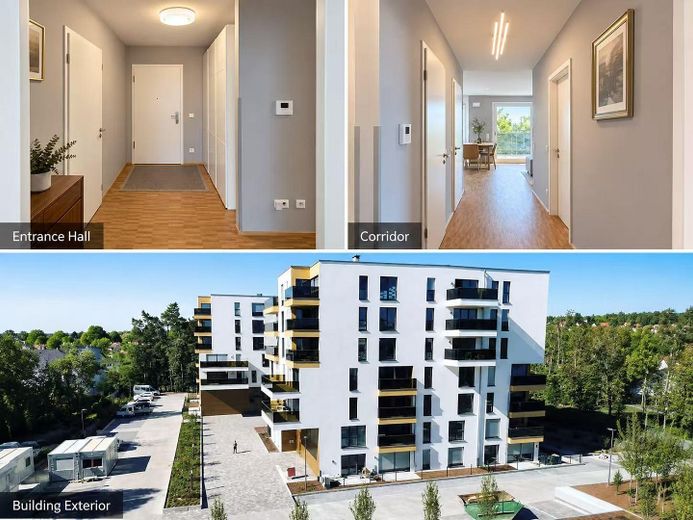 Fully Furnished 3-Room Modern Apartment with Large Balcony and Taunus Views in Oberursel – Foto 3