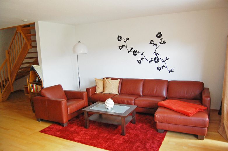 Große Echt-Ledercouch