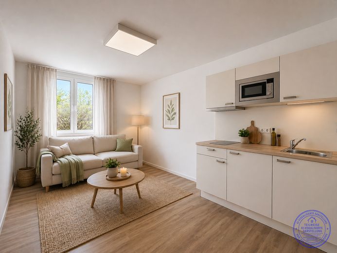 36 m² Komfort - Barrierearmes Apartment mit separatem Schlafzimmer & Aufzug – Foto 2