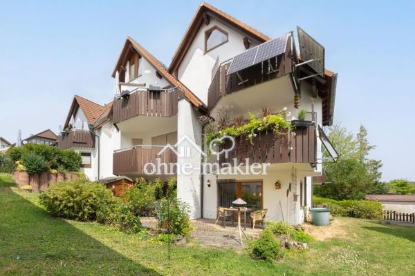 3,5-Zimmer-Wohnung mit großer Sonnenterrasse + Garten