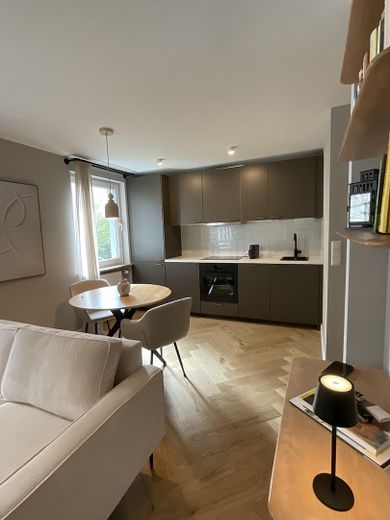 Geschmackvolles Apartment nahe Merianplatz - kernsaniert und sofort bezugsfrei – Küche 