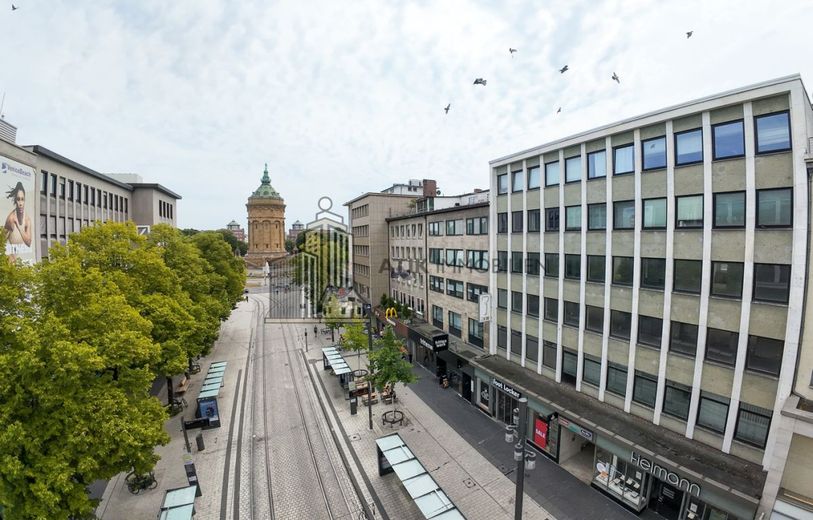 ATIK: Zentrale, lichtdurchflutete Büroflächen in Mannheims City - Nähe Wasserturm -provisionsfrei – Außenansicht