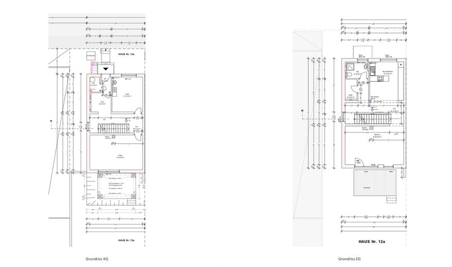 203 m² | Neubau 2021 | Garten | 2 Garagen | Wärmepumpe | Frensdorf – Grundrisse KG+EG