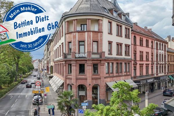 DIETZ: 3-4-Zimmer-Dachgeschosswohnung mit Aufzug - Beste Innenstadtlage von Aschaffenburg!