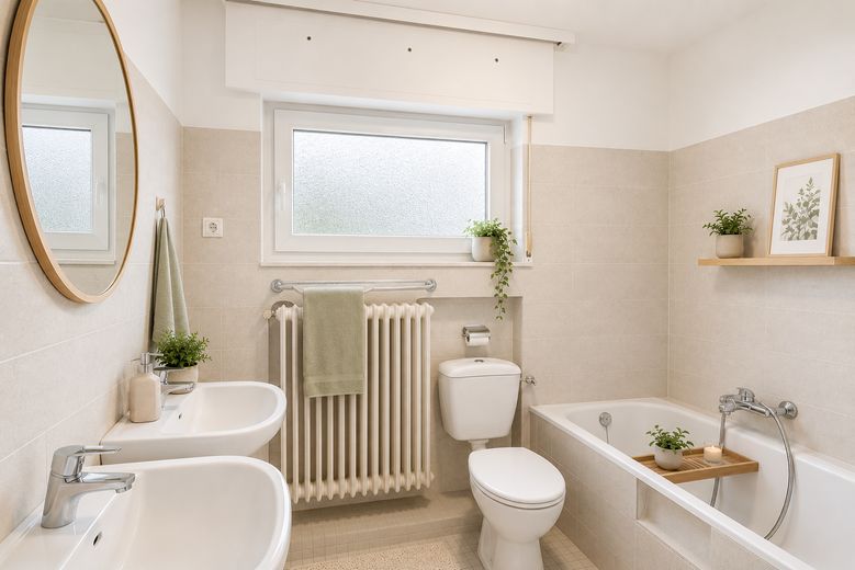 Badezimmer - Visualisierung