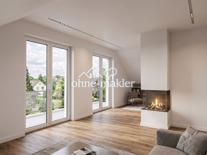 PREMIÈRE OCCUPATION D’UN BÂTIMENT NEUF : appartement de 2 pièces avec CLIMATISATION, cuisine équipée et balcon à Berlin-Spandau – Photo 1