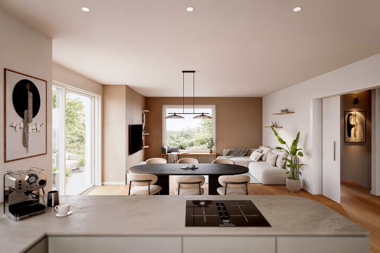 Wohn- und Essbereich