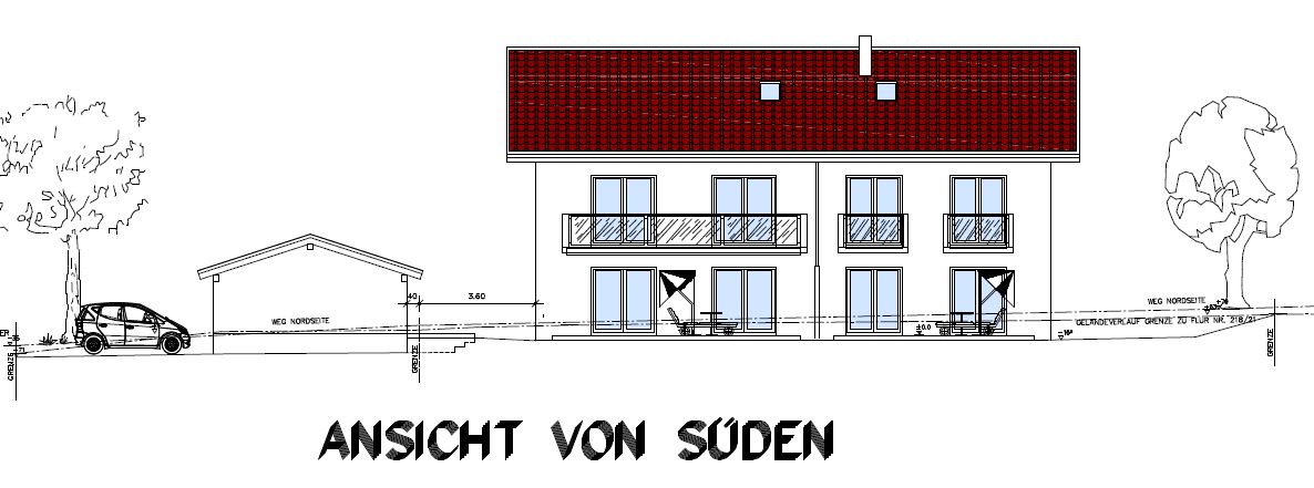 Ansicht Süden