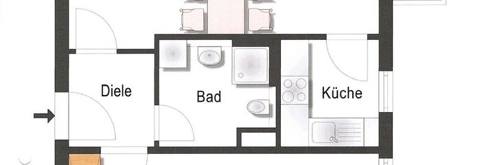 2-Zimmer-Wohnung in der Ulmer Weststadt nahe Söflingen