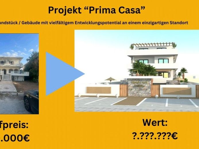 Kreta, Kokkino Hani, Entwicklungsprojekt vom Beachhotel zu 4 Luxusapartments mit Pool – Foto 1