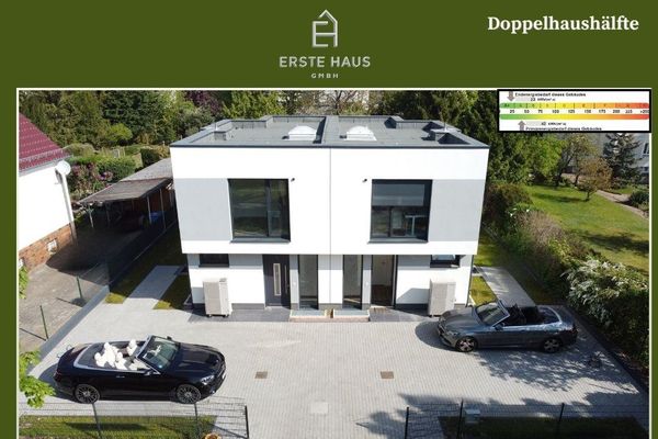 Enerji verimliliği A+: İkiz evin yarısı, 170 m², 7,5 oda, 3 banyo, emlakçı olmadan