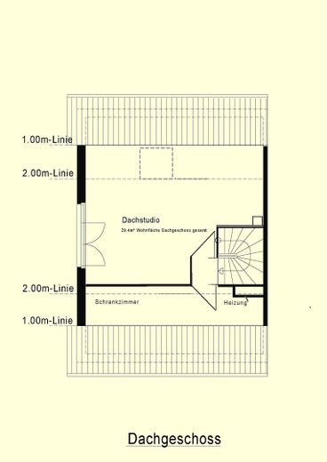 Grundriss Dachgeschoss