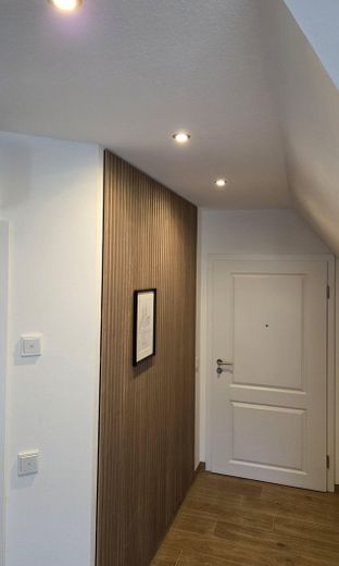 Moderne 92m² Dachwohnung mit Mainblick – sofort bezugsfertig & ruhig gelegen – Wohnungstür