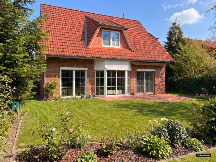 Familienfreundlich wohnen in Egestorf – freistehendes Einfamilienhaus mit Südterrasse – Garten