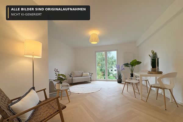 Erstbezug nach Sanierung: Großzügige 4,5-Raum-Familienwohnung mit Balkon & Fischgrätparkett