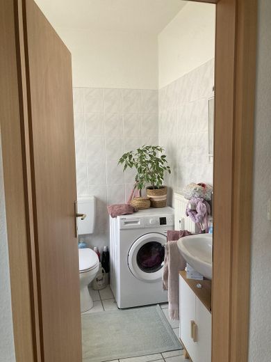 2-room apartment with balcony in the lively Findorff – Badezimmer