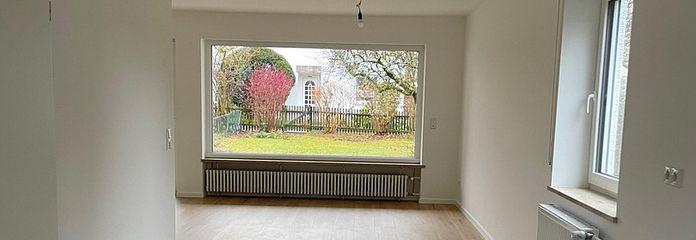 Wohnzimmer & Offene Küche