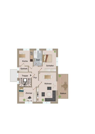 Wohnungsgrundriss