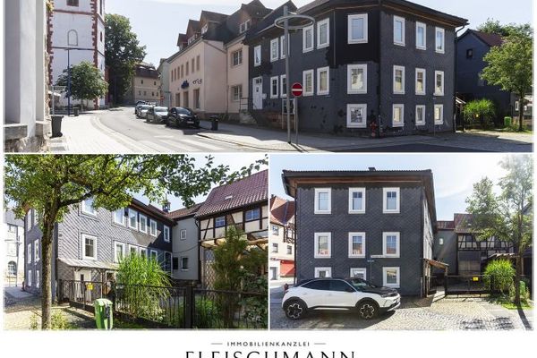 FACHWERKANWESEN MIT GEWÖLBEKELLER – WOHNEN UND GEWERBE UNTER EINEM DACH
