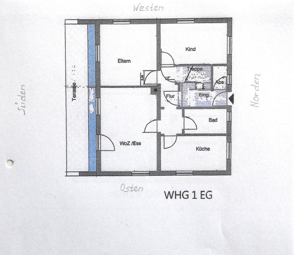 Grundriss Erdgeschoß